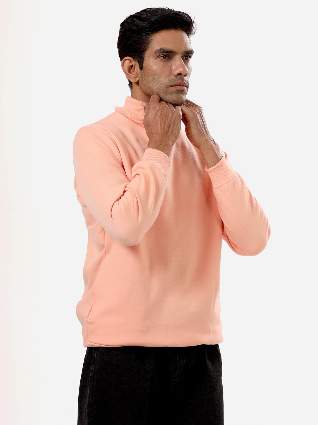 Peach hotsell turtleneck mens