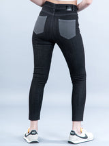 Sinful Black Skinny Fit Jeans For Women