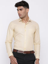 Yellow Egyptian Cotton Shirt - Tistabene