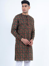 Black Noor Printed Kurta