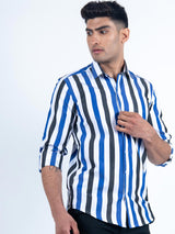 Serenity Stripes Cotton Shirt