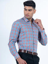 Pentooth Check Cotton Shirt