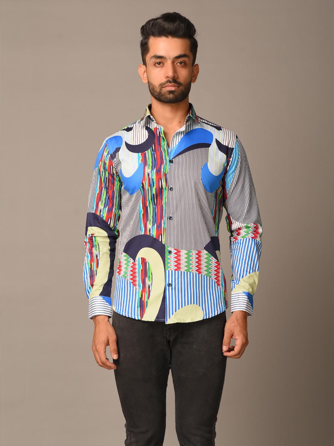 Buy Oblivion Printed Designer Shirt Online Tistabene