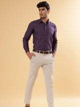 Violet Egyptian Cotton Shirt